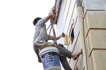 Nhận thi công sơn nước giá rẻ tại Hà Nội