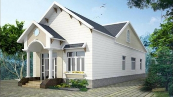 Mẹo lựa chọn màu sơn đẹp cho nhà cấp 4
