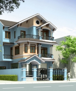 Hướng dẫn lựa chọn màu sơn tường nhà ngoài trời