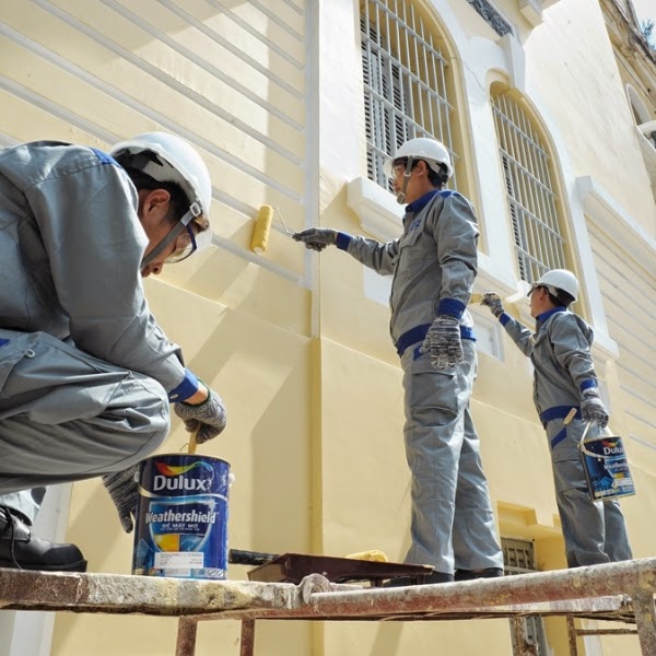 dịch vụ thi công sơn nhà trọn gói